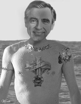 mr rogers tattoos drawing